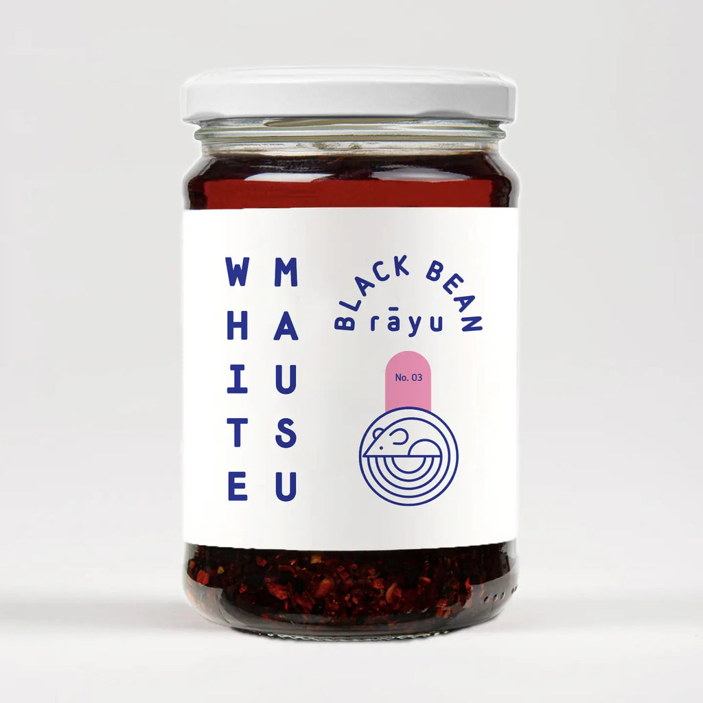 White Mausu: Black Bean Rayu Sauce