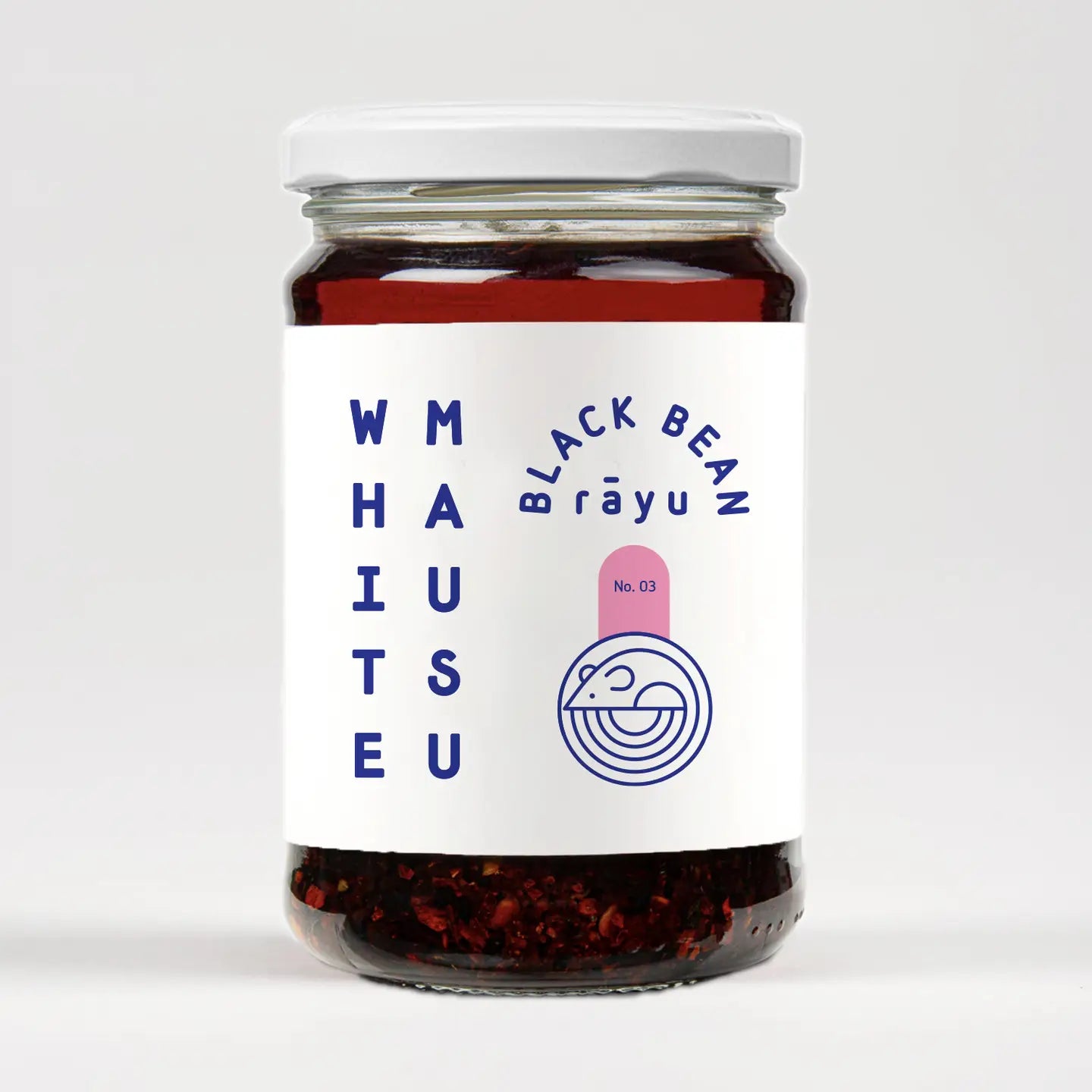 White Mausu: Black Bean Rayu Sauce
