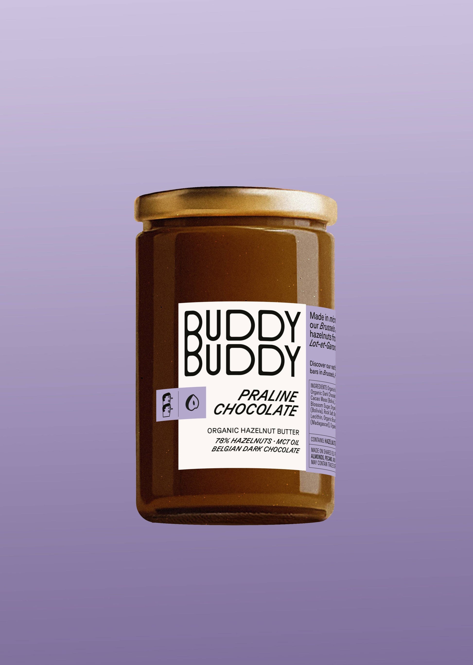 Buddy Buddy - Organic Praline Chocolate Nut Butter