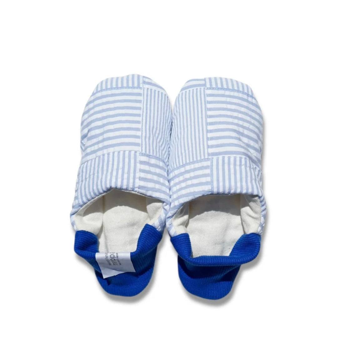 MERIPPA - SOCCER PATCHWORK × KNAPSACK - COBALT BLUE / WHITE