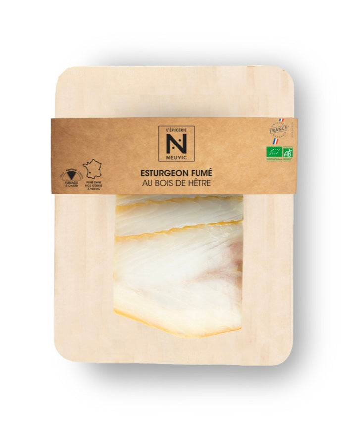 Caviar de Neuvic - Esturgeon fumé biologique - 4 tranches