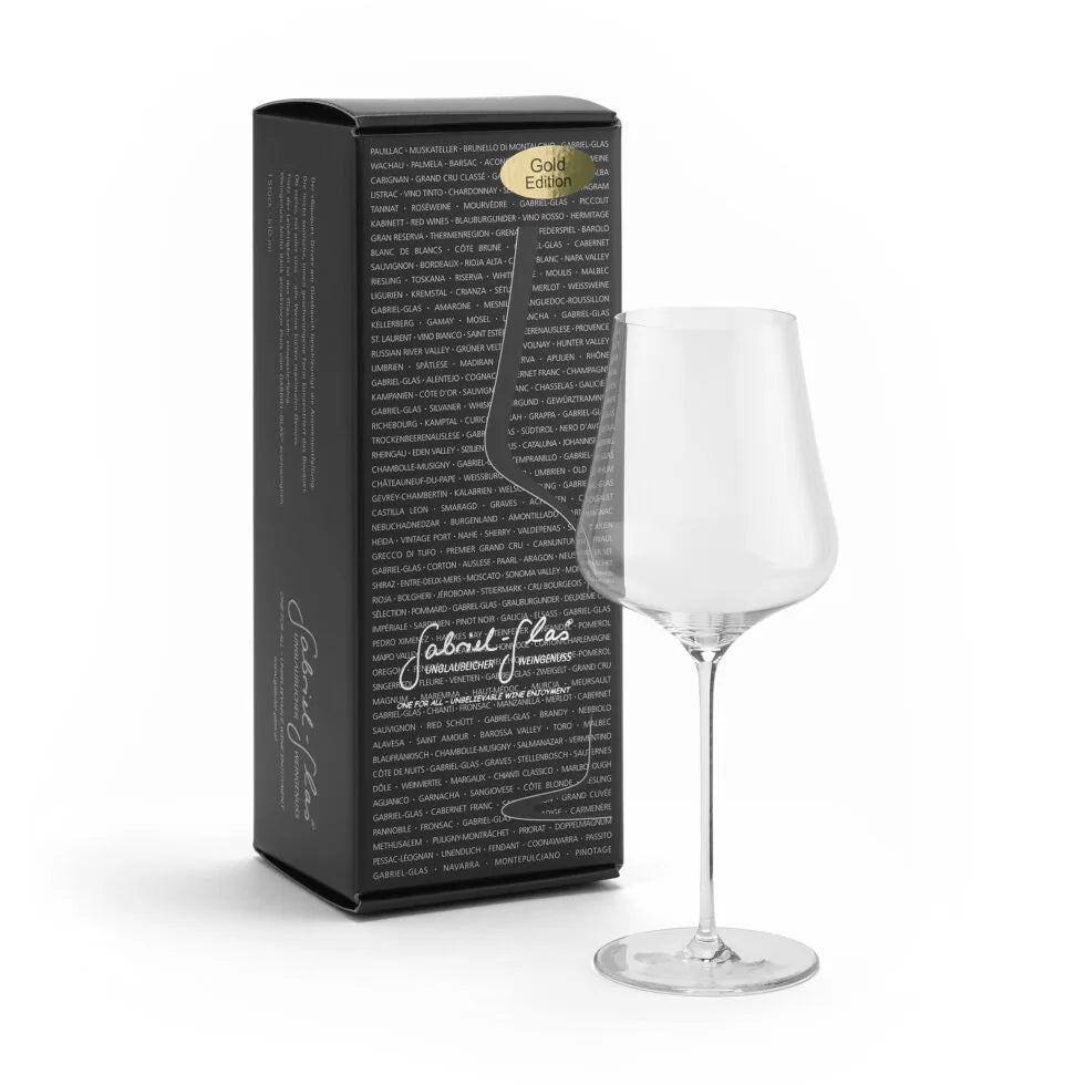 The Gold Edition glass 1 pcs designer box - Gabriel Glass StandArt