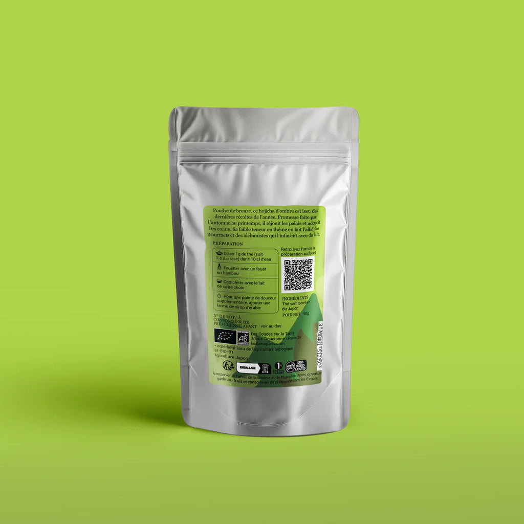KODAMA Tea: Hojicha Bio (for lattes) - 50g pouch