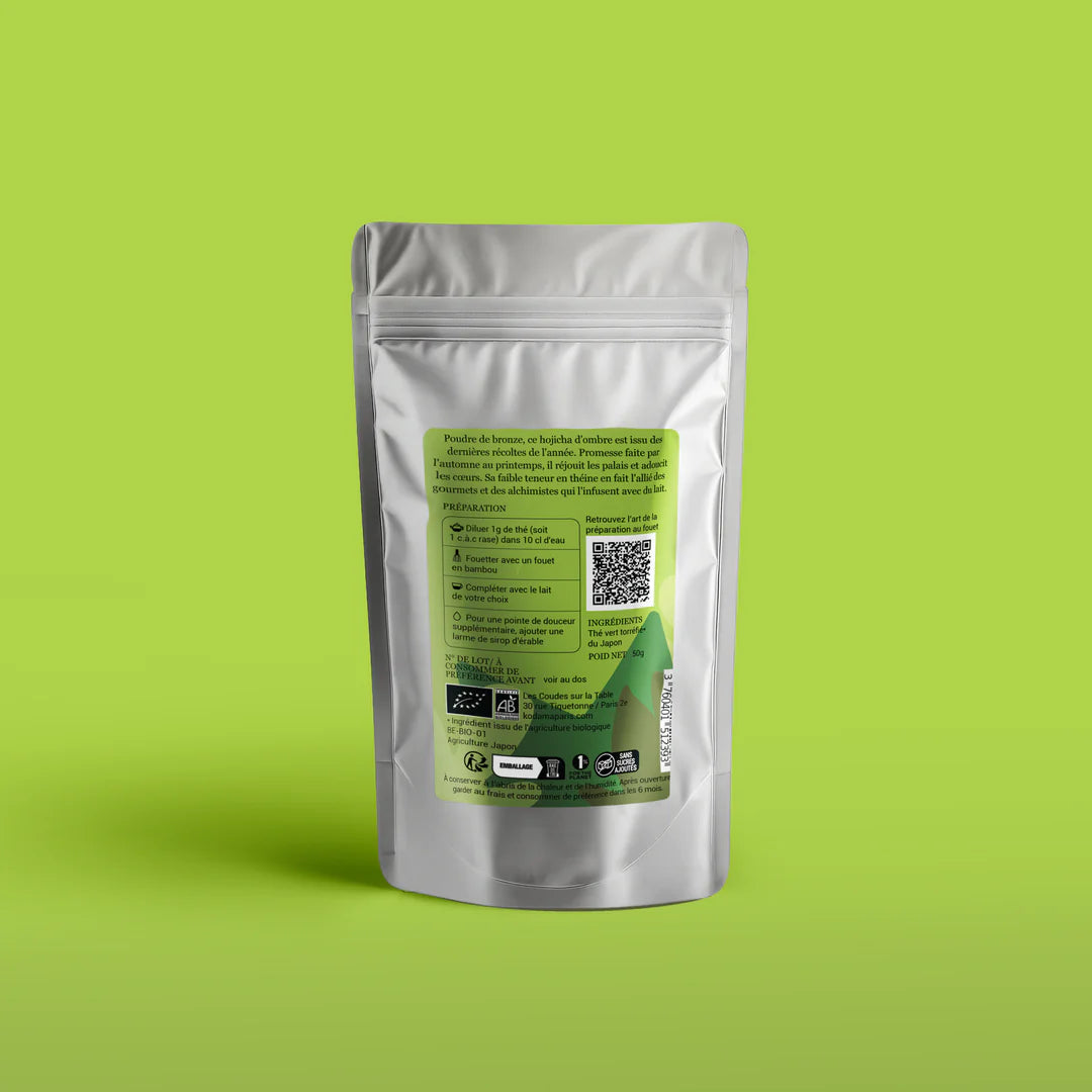 KODAMA Tea: Hojicha Bio (for lattes) - 50g pouch