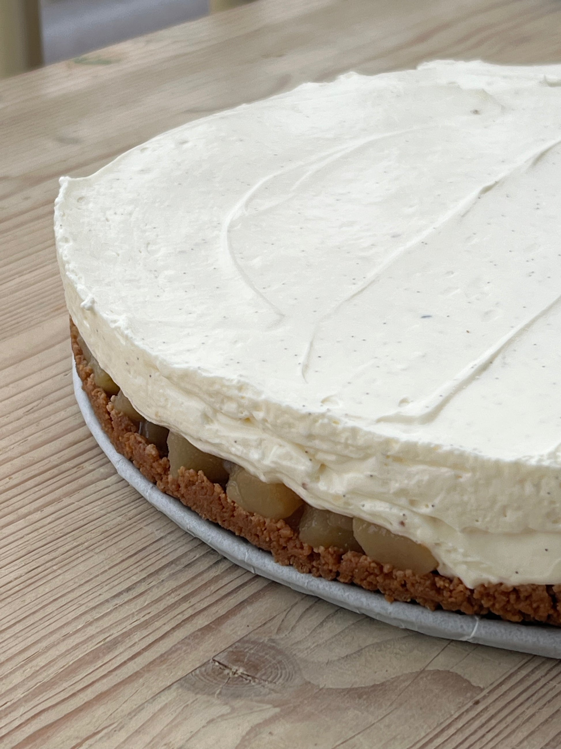 Le Cheesecake aux Poire, Fait Maison