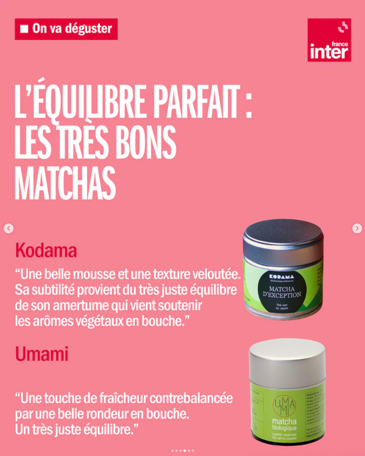 KODAMA Tea: Exceptional Organic Matcha — 30g box