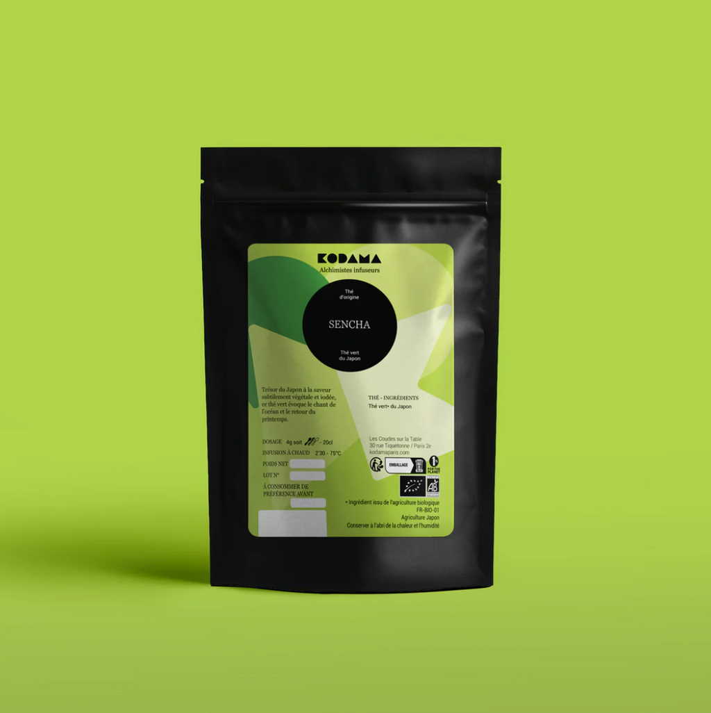 KODAMA Tea: Organic Sencha - 100g pouch