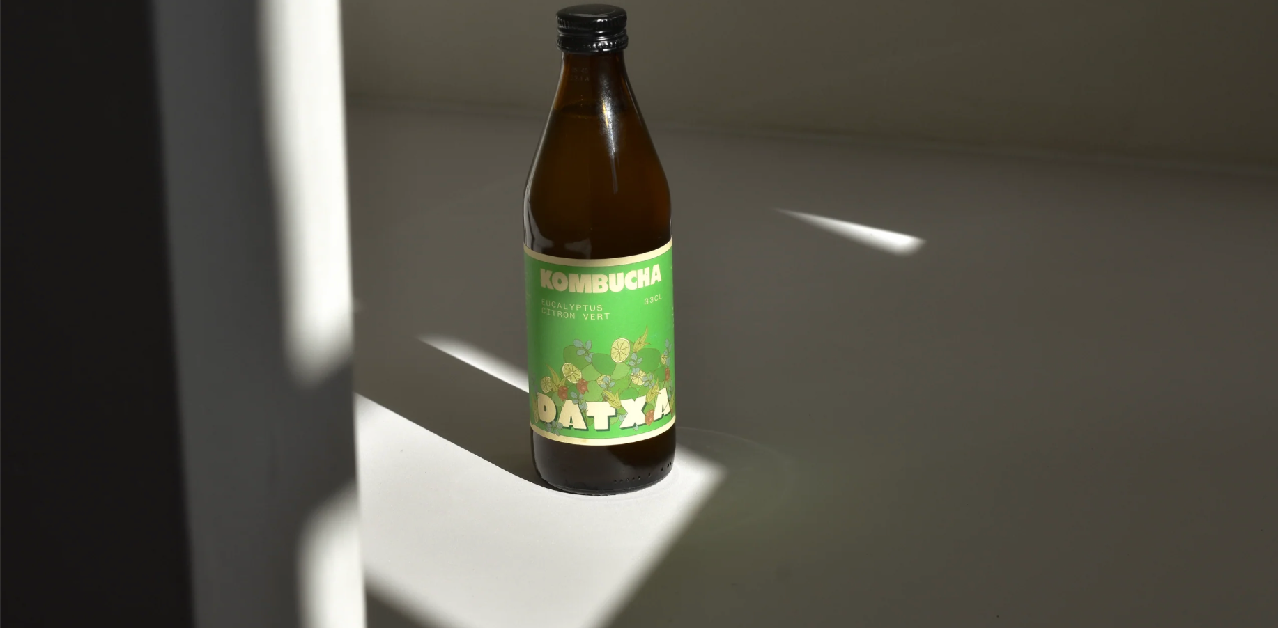 DATXA Kombucha: EUCALYPTUS ORGANIC GREEN LEMON - 33CL