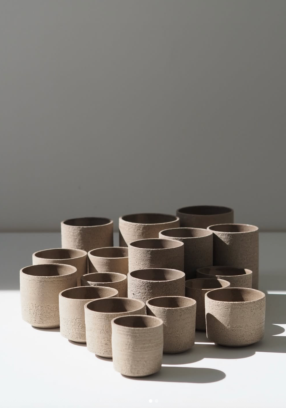 Studio Racines - Ceramic Mug (chamottée grise)