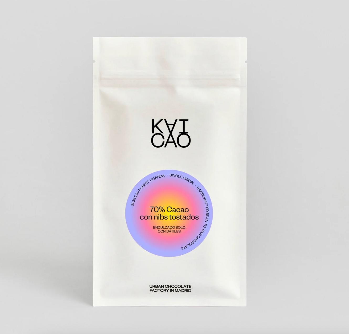 Kai Cao - 70% Dark Chocolate with Roasted Cacao Nibs, Semuliki Forest, Uganda