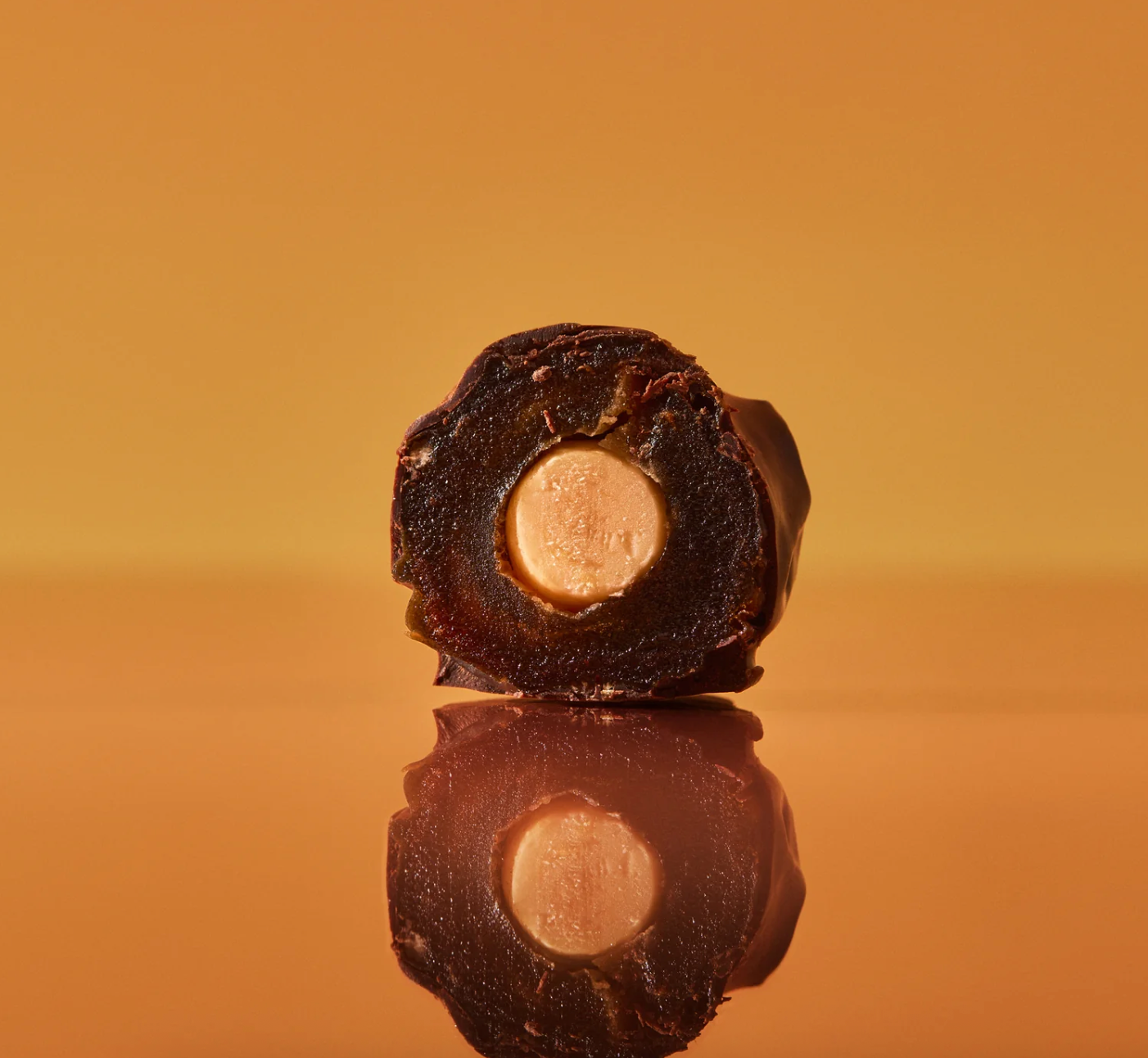 Kai Cao - Pack of 6 Medjool Dates filled with Nuts covered with 100% Chocolate