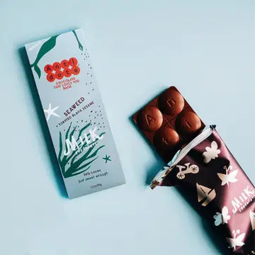 Antidote Chocolate: Milk Chocolate, Sesame + Seaweed 56%
